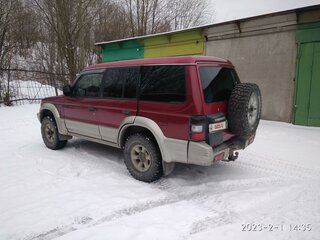 1996 Mitsubishi Pajero II, красный, 350000 рублей, вид 4
