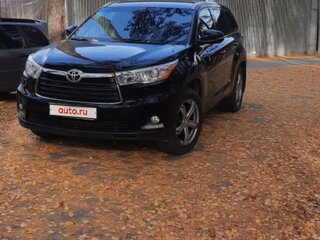 2014 Toyota Highlander III (XU50), чёрный, 3090000 рублей, вид 2