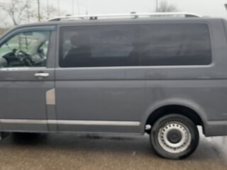 2013 Volkswagen Caravelle T5 Рестайлинг, серый, 1550000 рублей, вид 4
