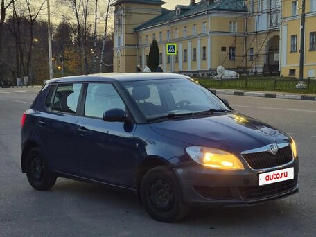 2011 Skoda Fabia II Рестайлинг, синий, 490000 рублей, вид 5