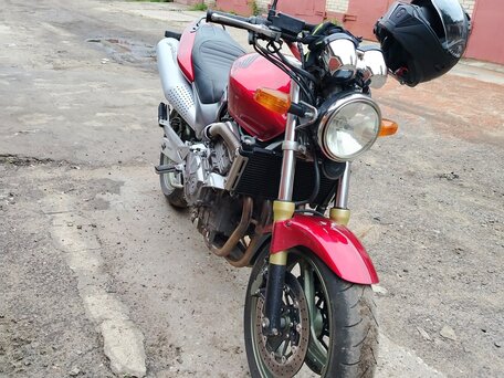 1999 Honda CB 650F, пурпурный, 350000 рублей, вид 2