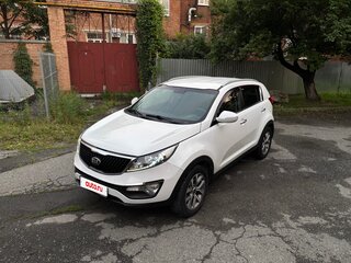 2014 Kia Sportage III Рестайлинг, белый, 1450000 рублей, вид 4