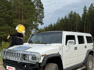 2005 Hummer H2 I, белый, 2180000 рублей, вид 1