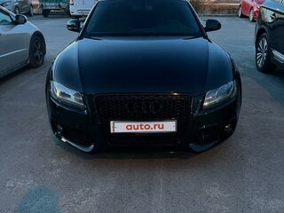 2009 Audi A5 I (8T), чёрный, 1300000 рублей, вид 3