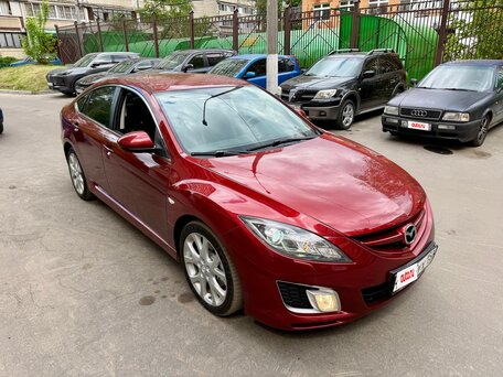 2008 Mazda 6 II (GH), красный, 885000 рублей, вид 4