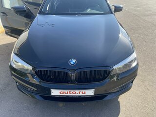 2018 BMW 5 серии 520d xDrive VII (G30/G31/G38), чёрный, 3500000 рублей, вид 2