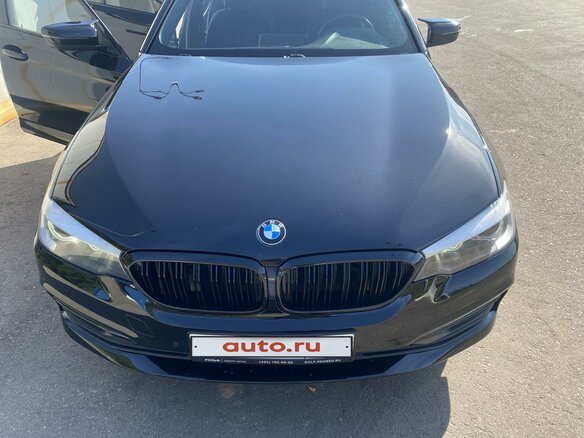 2018 BMW 5 серии 520d xDrive VII (G30/G31/G38), чёрный, 3500000 рублей - вид 1
