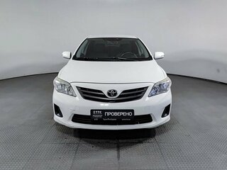 2013 Toyota Corolla X (E140, E150) Рестайлинг, белый, 927640 рублей, вид 2