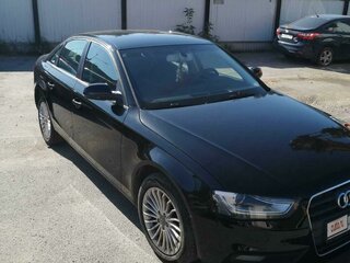 2014 Audi A4 IV (B8) Рестайлинг, чёрный, 1350000 рублей, вид 3