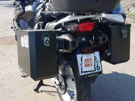 2008 Honda XL1000V Varadero, чёрный, 520000 рублей, вид 1