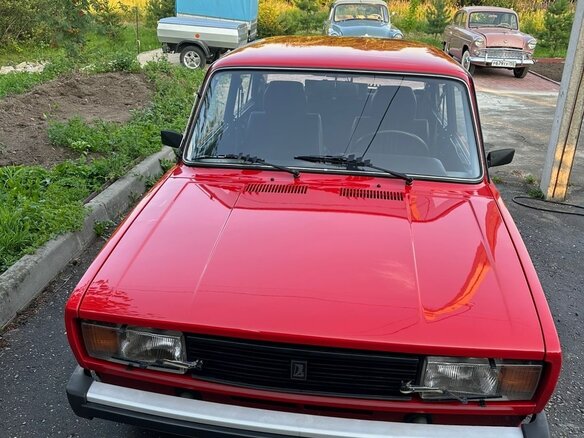 1990 Lada (ВАЗ) 2105, красный, 650000 рублей - вид 1