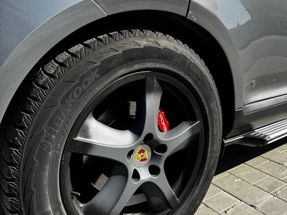 2003 Porsche Cayenne Turbo I (955), серый, 955000 рублей - вид 13