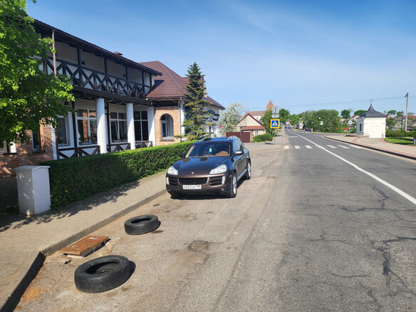 2009 Porsche Cayenne Diesel I Рестайлинг (957), коричневый, 1900000 рублей - вид 25