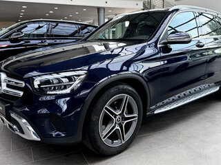2021 Mercedes-Benz GLC 200 I (X253) Рестайлинг, синий, 4050000 рублей, вид 2