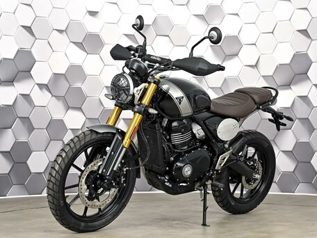 2026 Triumph Scrambler, чёрный, 695000 рублей, вид 2