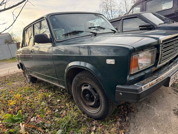 2007 Lada (ВАЗ) 2107, зелёный, 69999 рублей - вид 2
