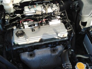 2001 Mitsubishi Airtrek I, серый, 580000 рублей, вид 3