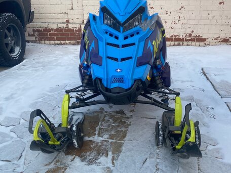 2020 Polaris 850 RMK Khaos, голубой, 1150000 рублей, вид 1