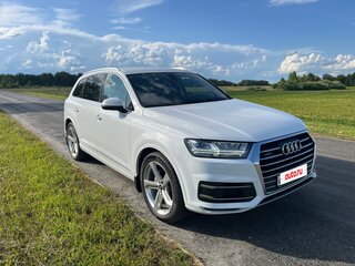 2018 Audi Q7 II (4M), белый, 4050000 рублей, вид 2