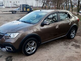 2019 Renault Logan Stepway II Рестайлинг, коричневый, 780000 рублей, вид 2