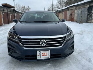 2020 Volkswagen Passat (North America and China) II (NA Market), синий, 2232218 рублей, вид 3
