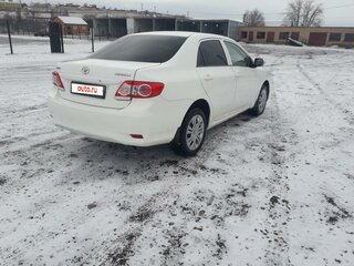 2012 Toyota Corolla X (E140, E150) Рестайлинг, белый, 1100000 рублей, вид 3