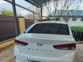 2017 Hyundai Sonata VII (LF) Рестайлинг, белый, 2250000 рублей, вид 2