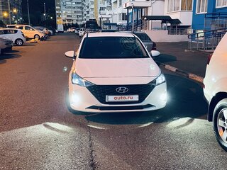 2019 Hyundai Solaris II, белый, 1350000 рублей, вид 1