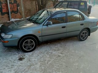 1993 Toyota Corolla VII (E100), зелёный, 330000 рублей, вид 1