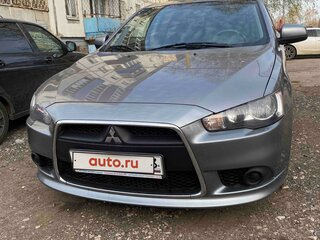 2013 Mitsubishi Lancer X Рестайлинг, серый, 1100000 рублей, вид 2