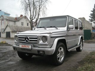 2002 Mercedes-Benz G-Класс 270 II (W463), серебристый, 2450000 рублей, вид 1