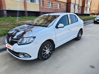 2015 Renault Logan II, белый, 500000 рублей, вид 1