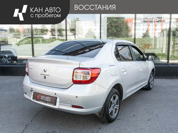 2015 Renault Logan II, серебристый - вид 2