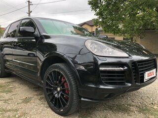 2007 Porsche Cayenne Turbo I Рестайлинг (957), чёрный, 1500000 рублей, вид 3