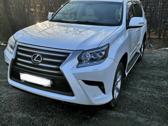 2013 Lexus GX 460 II Рестайлинг, белый, 4288888 рублей - вид 1