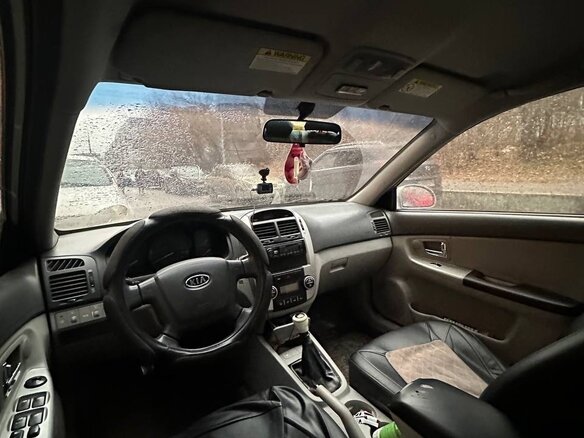 2008 Kia Cerato I Рестайлинг, серебристый, 550000 рублей - вид 6