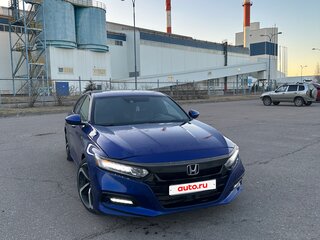 2018 Honda Accord X, синий, 2300000 рублей, вид 3