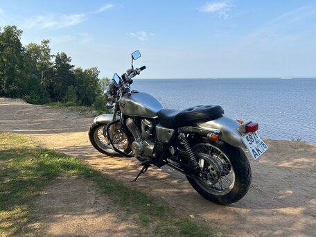 1995 Honda VRX 400, серебристый, 400000 рублей, вид 3