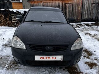 2009 Lada (ВАЗ) Priora I, чёрный, 300000 рублей, вид 2