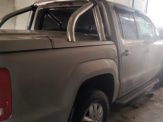 2015 Volkswagen Amarok Double Cab full-time I, бежевый, 2495000 рублей, вид 5