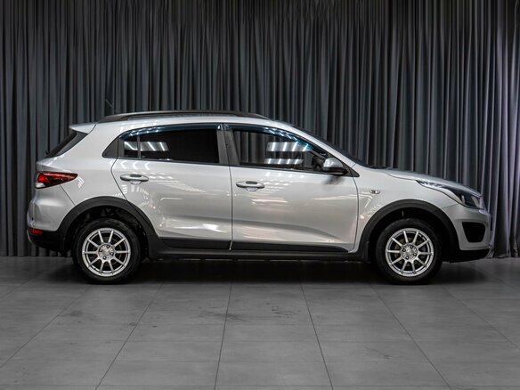 2019 Kia Rio X-Line IV, серебристый - вид 4
