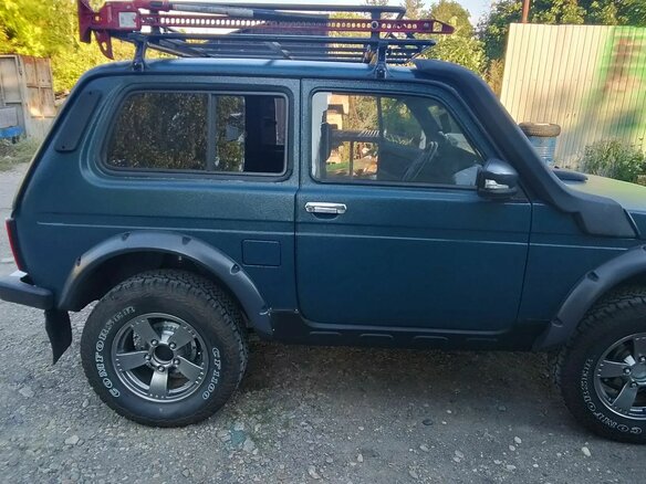 2004 Lada (ВАЗ) 2121 (4x4) I Рестайлинг, зелёный, 505000 рублей - вид 3