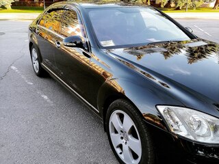 2005 Mercedes-Benz S-Класс 550 Long V (W221), чёрный, 2550000 рублей, вид 3