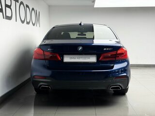2019 BMW 5 серии 530i xDrive VII (G30/G31/G38), синий, 3833000 рублей, вид 3