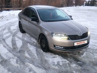 2018 Skoda Rapid I Рестайлинг, бежевый, 1390000 рублей, вид 4