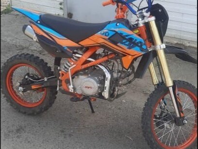 2024 Kayo Evolution YX140EM, голубой, 130000 рублей, вид 1