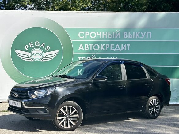 2023 Lada (ВАЗ) Granta I Рестайлинг, чёрный