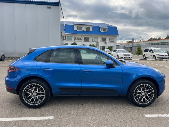 2018 Porsche Macan I, синий, 3500000 рублей - вид 4