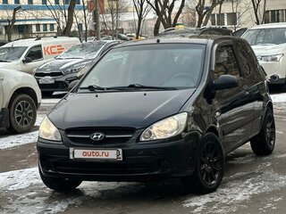 2010 Hyundai Getz I Рестайлинг, чёрный, 545000 рублей, вид 2