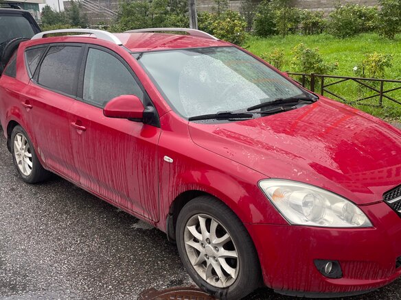 2007 Kia Ceed I, пурпурный - вид 3